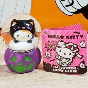 Sanrio Hello Kitty Halloween Mini 2.5" Cat Snowglobe Kids Gift NWT